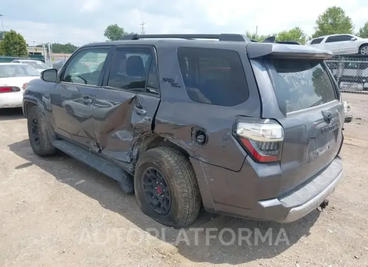 TOYOTA 4RUNNER 2023 vin JTERU5JR3P6109996 from auto auction Iaai