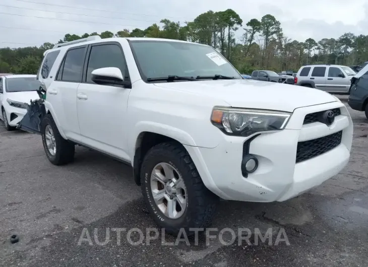 TOYOTA 4RUNNER 2015 vin JTEZU5JRXF5089654 from auto auction Iaai