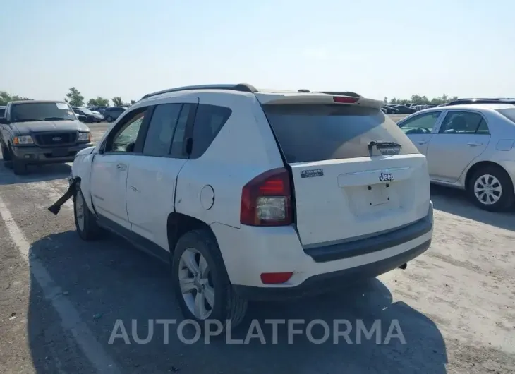 JEEP COMPASS 2015 vin 1C4NJCBBXFD192418 from auto auction Iaai