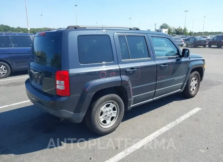 JEEP PATRIOT 2015 vin 1C4NJPBA4FD413073 from auto auction Iaai