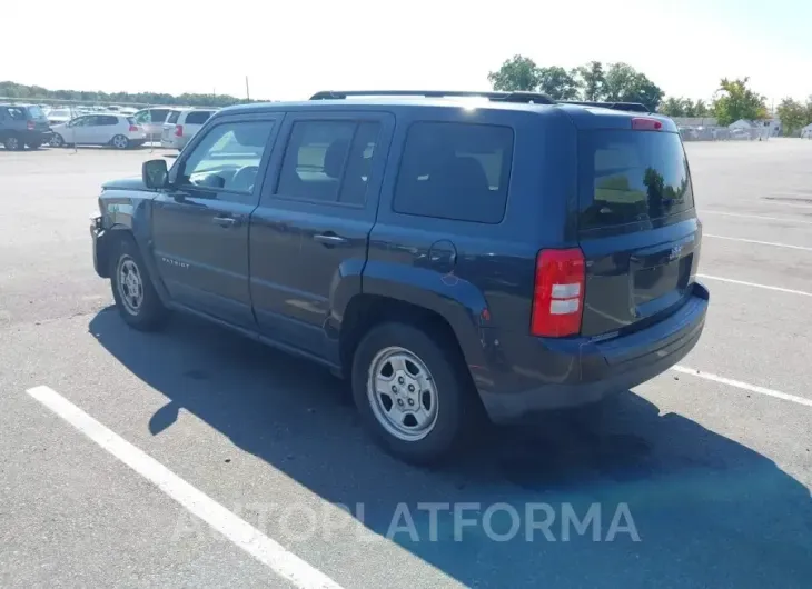 JEEP PATRIOT 2015 vin 1C4NJPBA4FD413073 from auto auction Iaai