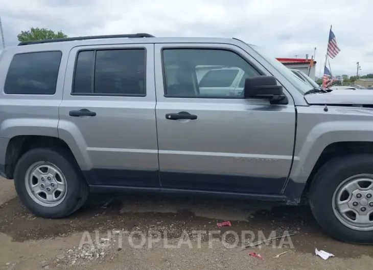 JEEP PATRIOT 2016 vin 1C4NJPBA8GD788482 from auto auction Iaai