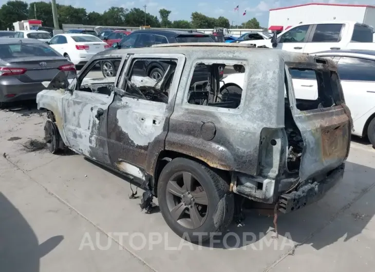 JEEP PATRIOT 2016 vin 1C4NJPBBXGD788153 from auto auction Iaai