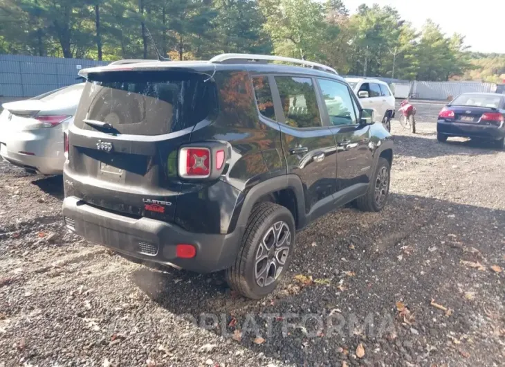 JEEP RENEGADE 2015 vin ZACCJBDTXFPB38612 from auto auction Iaai