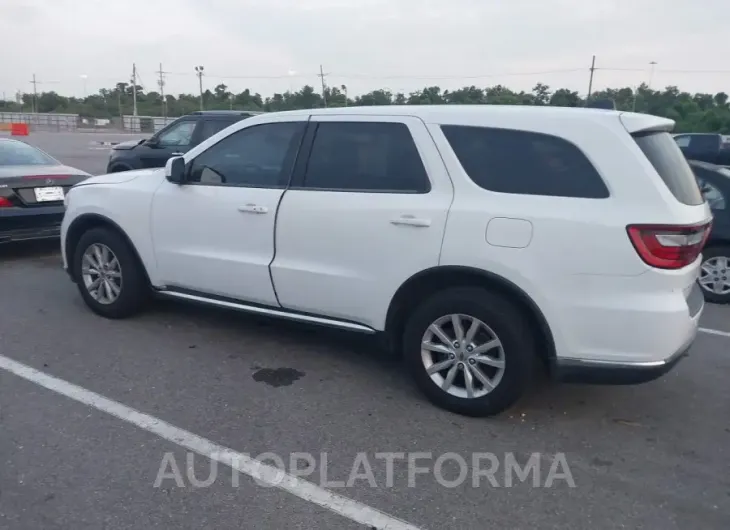 DODGE DURANGO 2019 vin 1C4RDHAG1KC684614 from auto auction Iaai