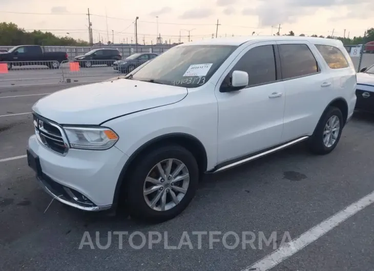 DODGE DURANGO 2019 vin 1C4RDHAG1KC684614 from auto auction Iaai