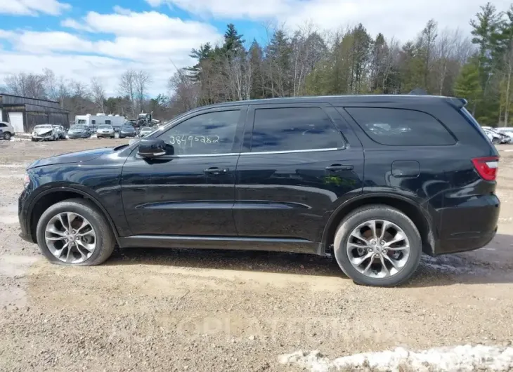 DODGE DURANGO 2019 vin 1C4RDJDG6KC651935 from auto auction Iaai