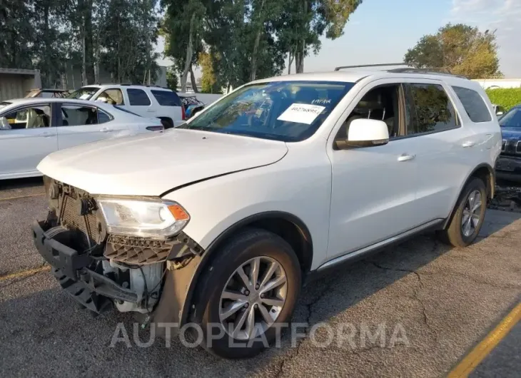 DODGE DURANGO 2015 vin 1C4RDJDG8FC907689 from auto auction Iaai