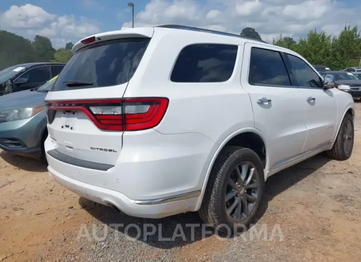 DODGE DURANGO 2016 vin 1C4RDJEG7GC363041 from auto auction Iaai