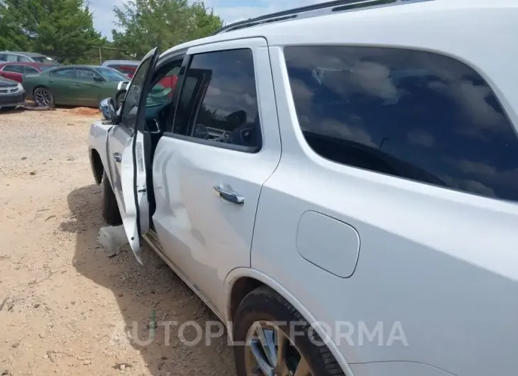 DODGE DURANGO 2016 vin 1C4RDJEG7GC363041 from auto auction Iaai