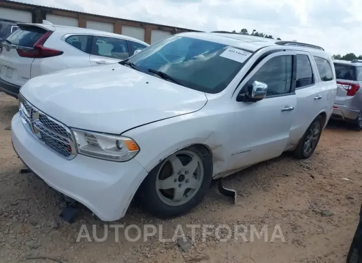 DODGE DURANGO 2016 vin 1C4RDJEG7GC363041 from auto auction Iaai