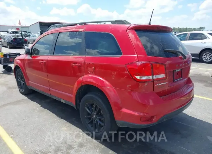 DODGE JOURNEY 2019 vin 3C4PDCBB4KT815813 from auto auction Iaai