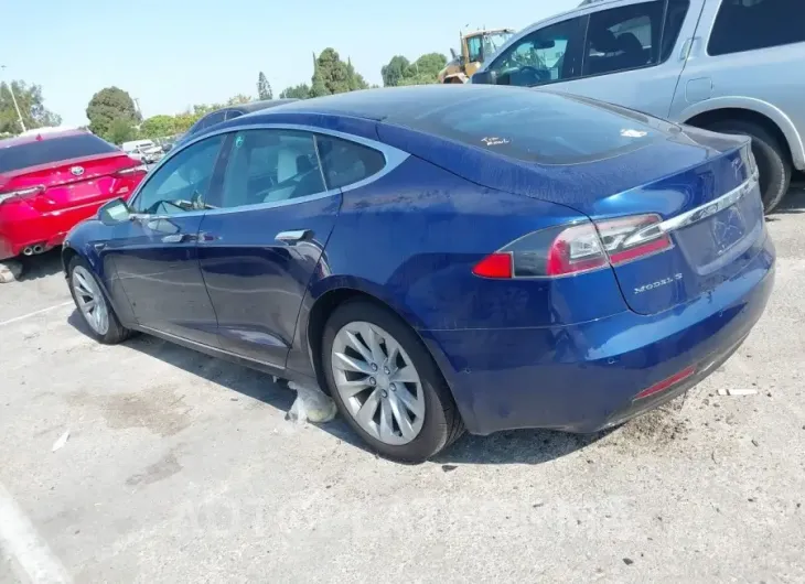 TESLA MODEL S 2018 vin 5YJSA1E25JF247927 from auto auction Iaai