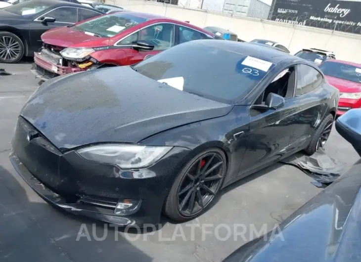 TESLA MODEL S 2015 vin 5YJSA1H46FF090042 from auto auction Iaai