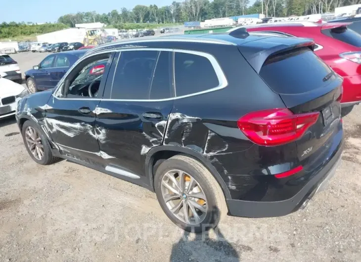 BMW X3 2019 vin 5UXTR9C53KLR07341 from auto auction Iaai