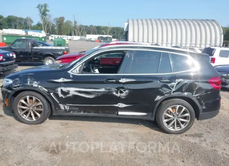 BMW X3 2019 vin 5UXTR9C53KLR07341 from auto auction Iaai