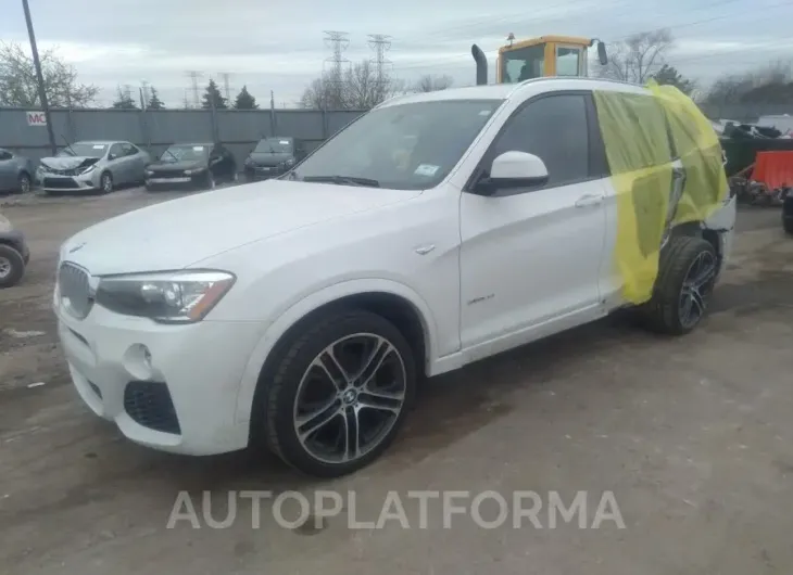 BMW X3 2017 vin 5UXWX9C51H0D98060 from auto auction Iaai