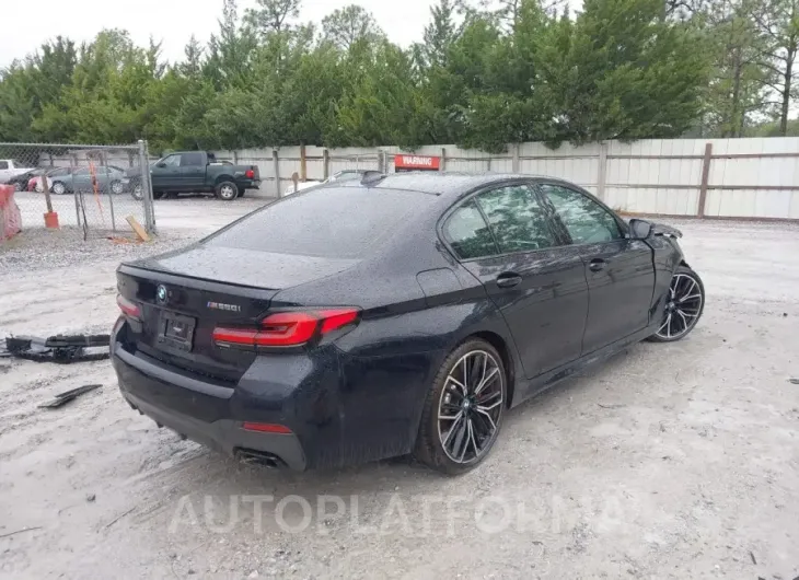 BMW M550I 2021 vin WBA13BK07MCF52040 from auto auction Iaai