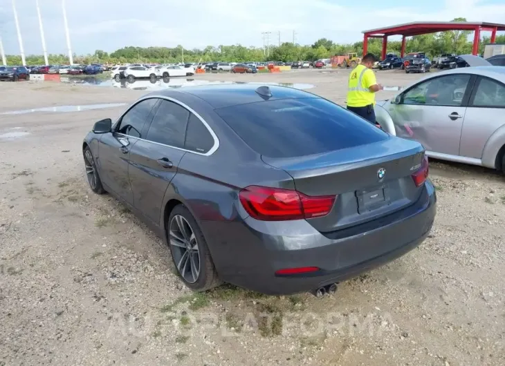 BMW 430I GRAN COUPE 2020 vin WBA4J1C02LBU68219 from auto auction Iaai