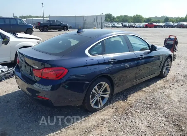 BMW 430I GRAN COUPE 2019 vin WBA4J3C58KBL09534 from auto auction Iaai