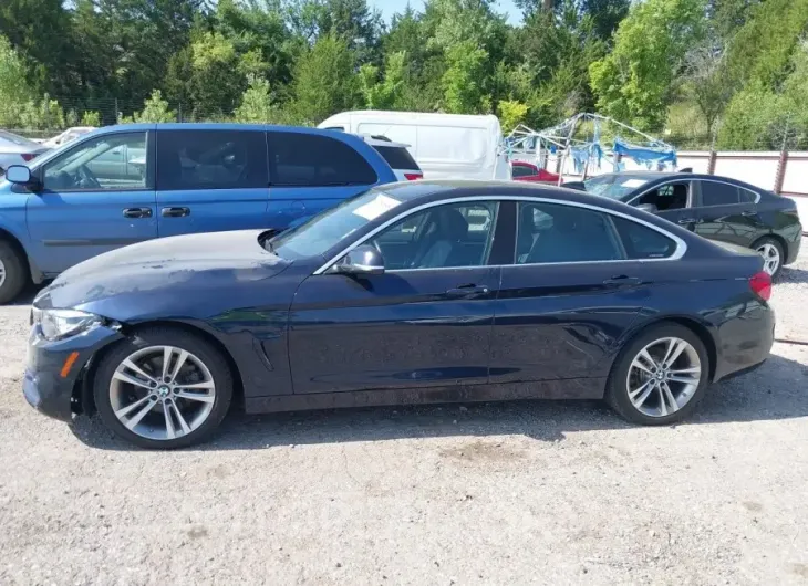 BMW 430I GRAN COUPE 2019 vin WBA4J3C58KBL09534 from auto auction Iaai