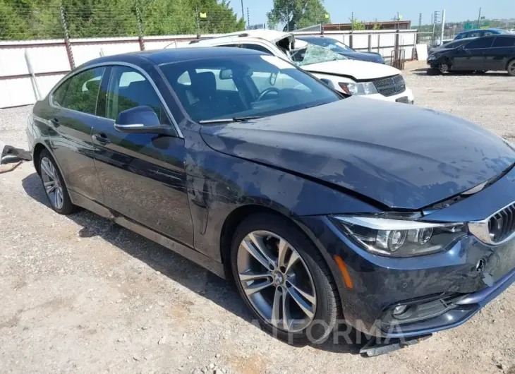 BMW 430I GRAN COUPE 2019 vin WBA4J3C58KBL09534 from auto auction Iaai