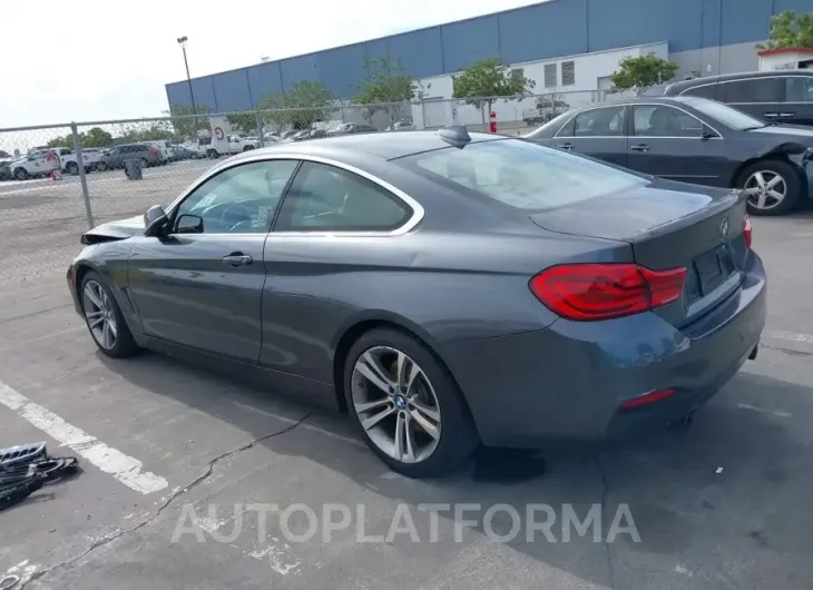 BMW 440I 2018 vin WBA4W7C59JAB87816 from auto auction Iaai