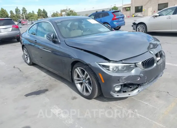 BMW 440I 2018 vin WBA4W7C59JAB87816 from auto auction Iaai