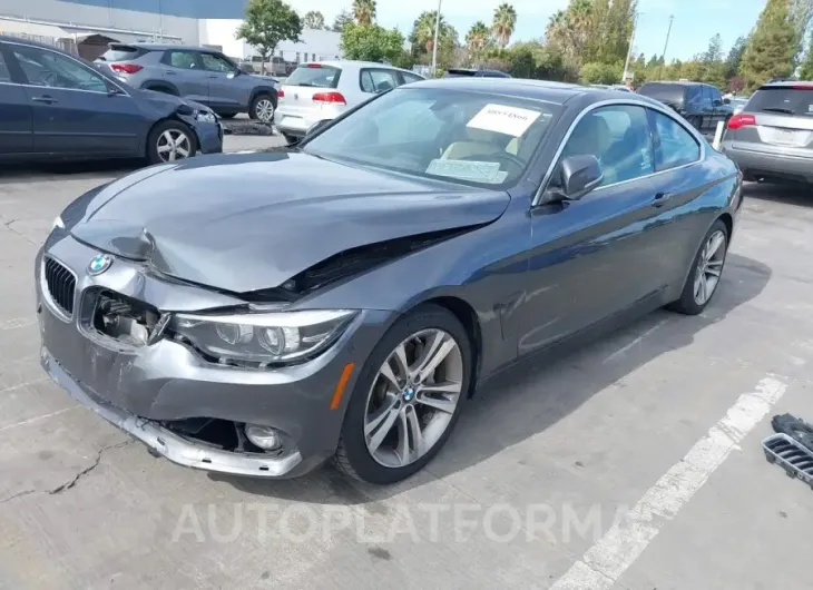 BMW 440I 2018 vin WBA4W7C59JAB87816 from auto auction Iaai