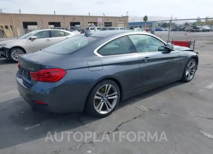 BMW 440I 2018 vin WBA4W7C59JAB87816 from auto auction Iaai