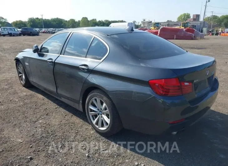 BMW 528I 2015 vin WBA5A7C50FD626116 from auto auction Iaai