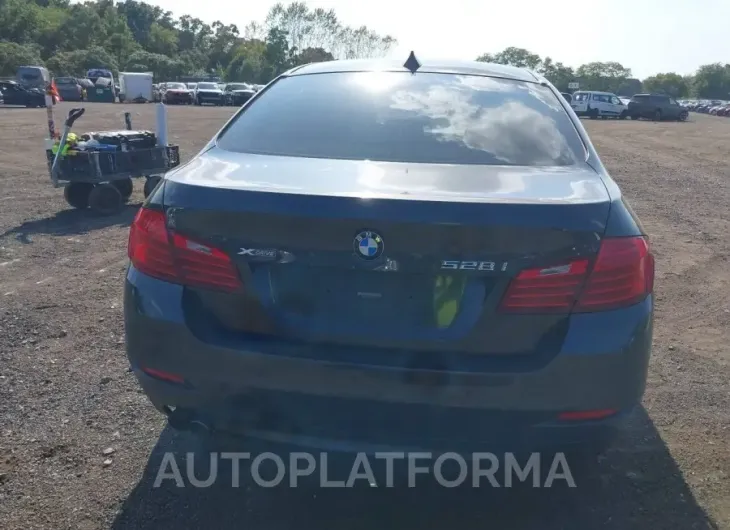 BMW 528I 2015 vin WBA5A7C50FD626116 from auto auction Iaai