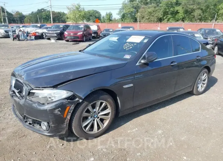 BMW 528I 2015 vin WBA5A7C50FD626116 from auto auction Iaai