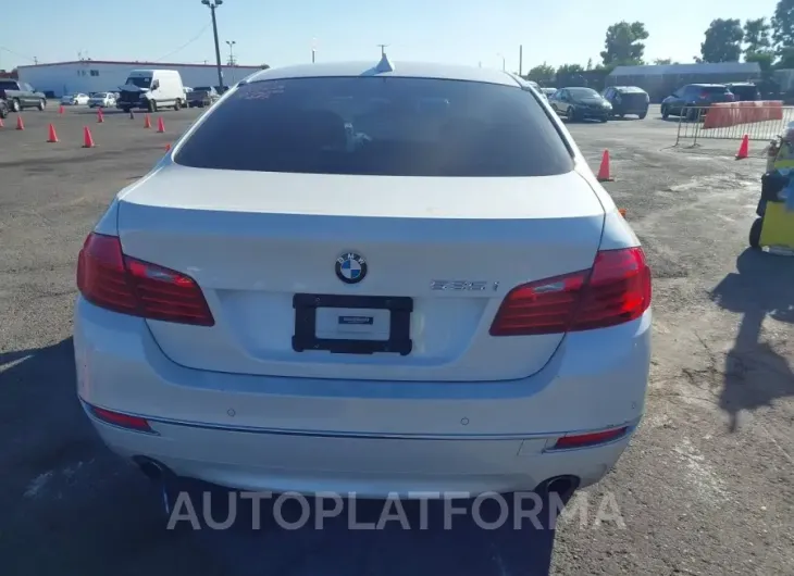 BMW 535I 2015 vin WBA5B1C59FD919734 from auto auction Iaai