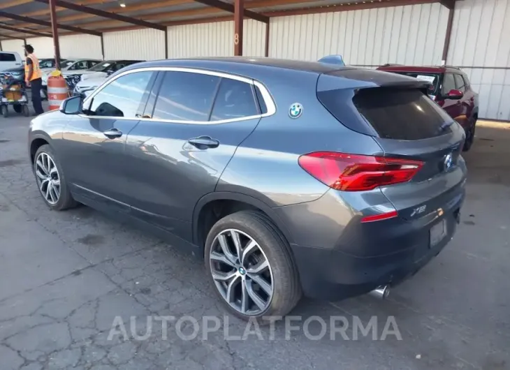 BMW X2 2018 vin WBXYJ5C30JEF70058 from auto auction Iaai