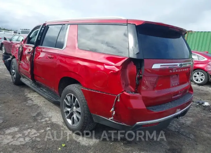 CHEVROLET SUBURBAN 2021 vin 1GNSKCKD4MR426528 from auto auction Iaai