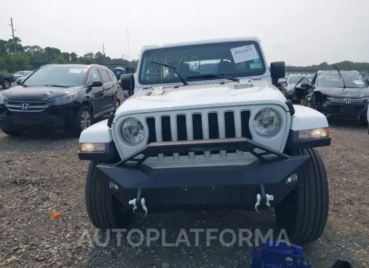 JEEP WRANGLER UNLIMITED 2022 vin 1C4HJXEG9NW120057 from auto auction Iaai