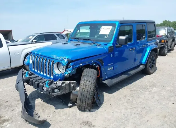 JEEP WRANGLER 4XE 2022 vin 1C4JJXP60NW191881 from auto auction Iaai