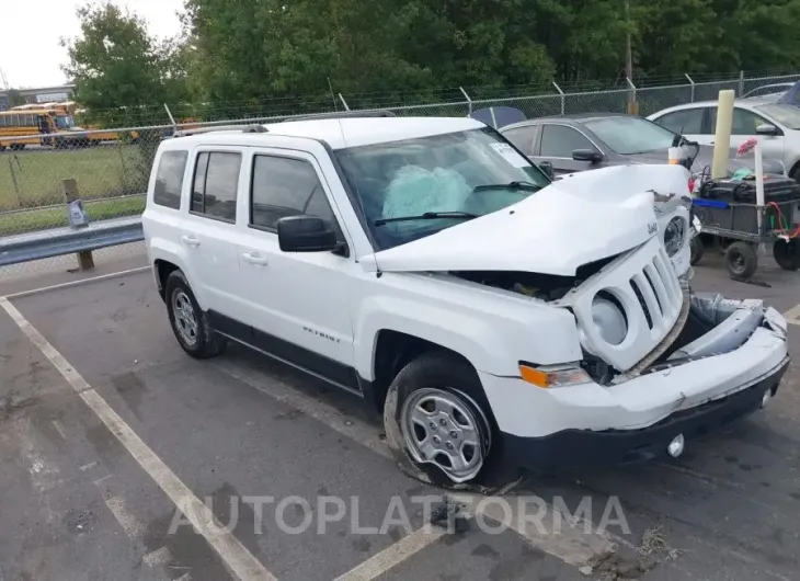 JEEP PATRIOT 2016 vin 1C4NJPBB4GD603188 from auto auction Iaai