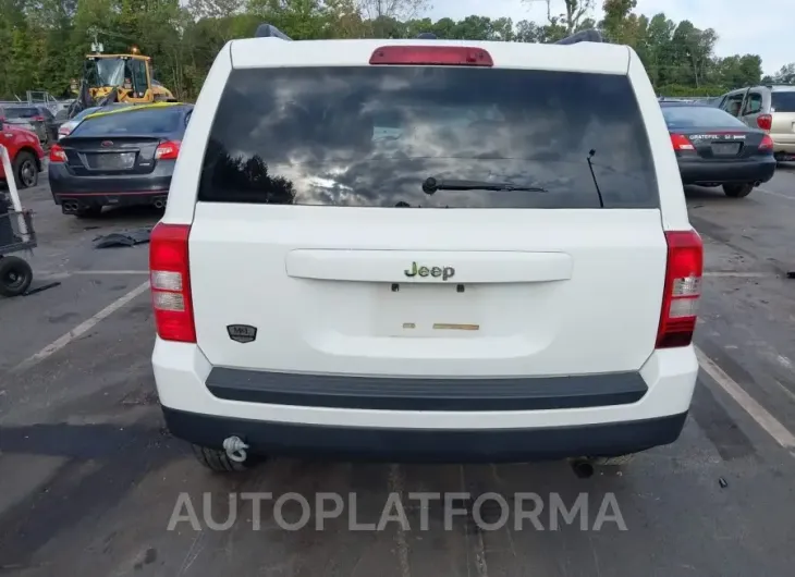 JEEP PATRIOT 2016 vin 1C4NJPBB4GD603188 from auto auction Iaai