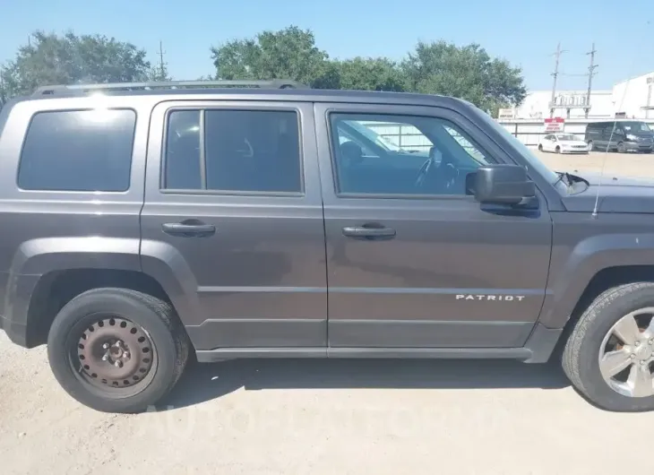 JEEP PATRIOT 2017 vin 1C4NJPFA2HD148487 from auto auction Iaai