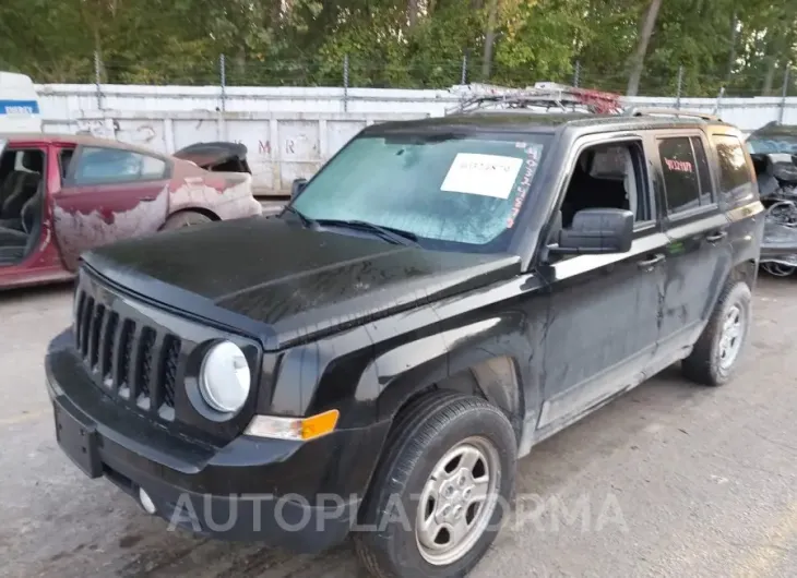 JEEP PATRIOT 2016 vin 1C4NJRBB2GD579890 from auto auction Iaai