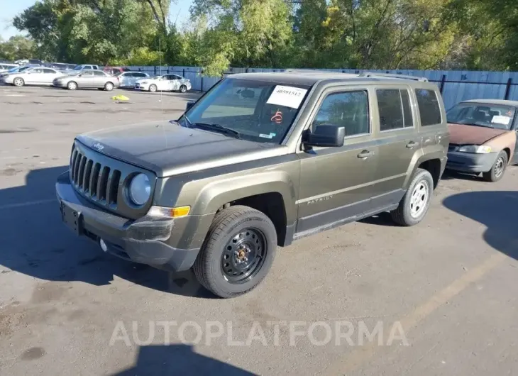 JEEP PATRIOT 2015 vin 1C4NJRBB9FD348337 from auto auction Iaai