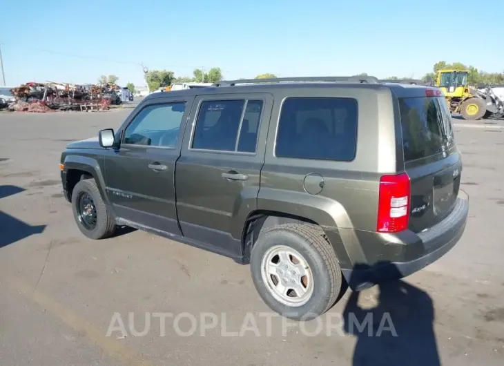 JEEP PATRIOT 2015 vin 1C4NJRBB9FD348337 from auto auction Iaai