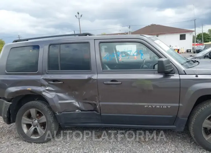 JEEP PATRIOT 2015 vin 1C4NJRFB1FD417466 from auto auction Iaai