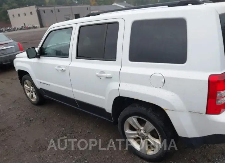 JEEP PATRIOT 2017 vin 1C4NJRFB2HD135808 from auto auction Iaai