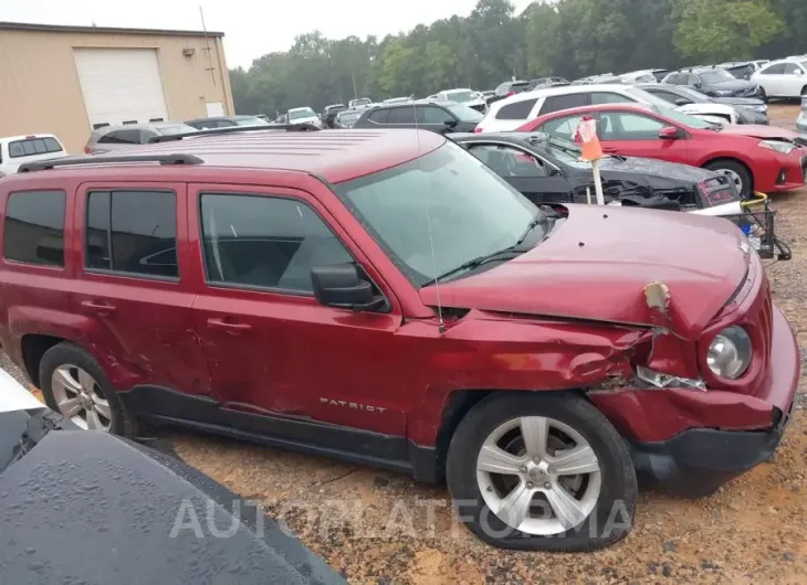 JEEP PATRIOT 2015 vin 1C4NJRFB8FD190146 from auto auction Iaai