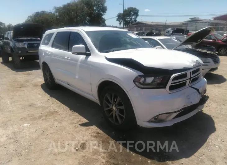 DODGE DURANGO 2017 vin 1C4RDHDG3HC643115 from auto auction Iaai