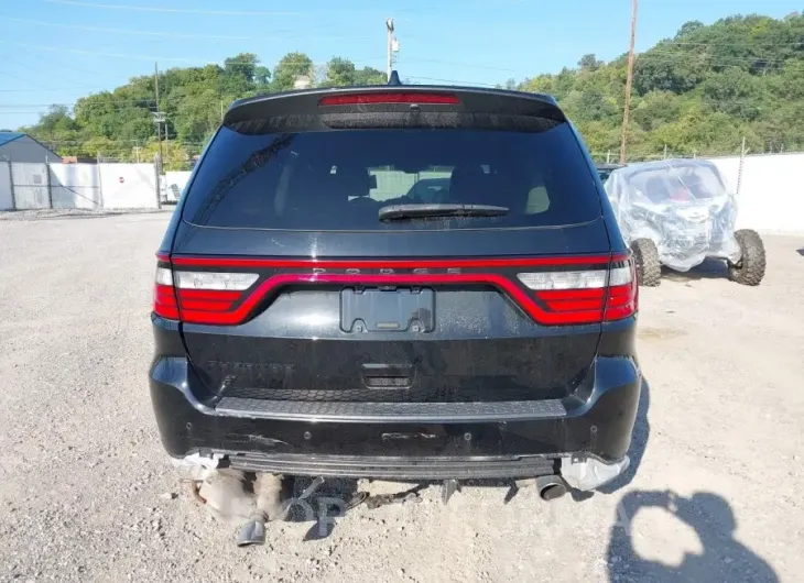 DODGE DURANGO 2021 vin 1C4RDJAGXMC663030 from auto auction Iaai