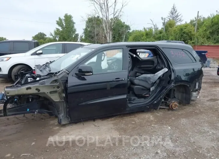 DODGE DURANGO 2021 vin 1C4SDJCT2MC663437 from auto auction Iaai